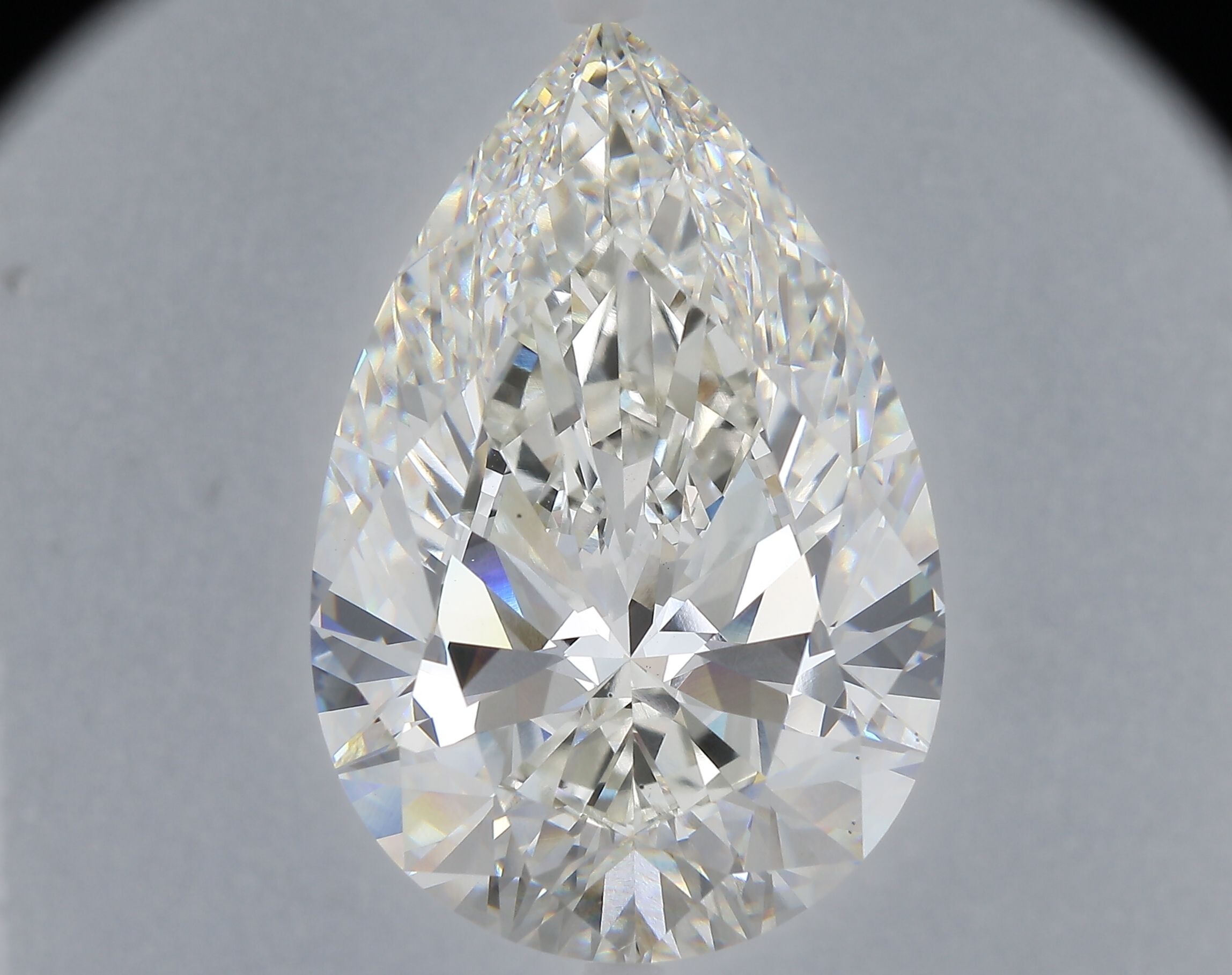 27.51 ct. pear Lab Grown Diamond front image