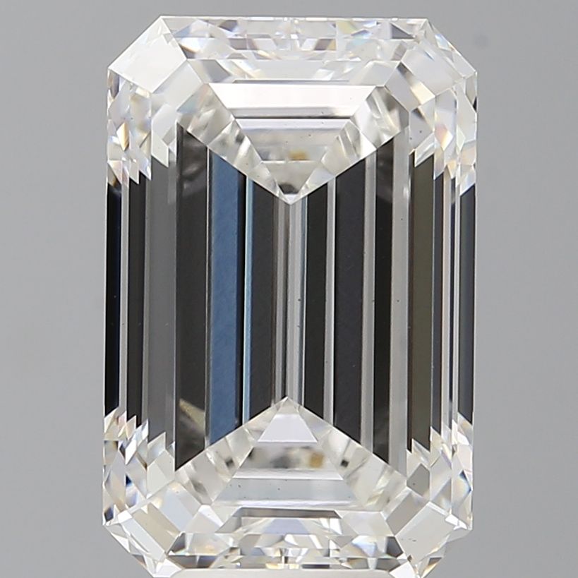 7.59 ct. emerald Lab Grown Diamond front image