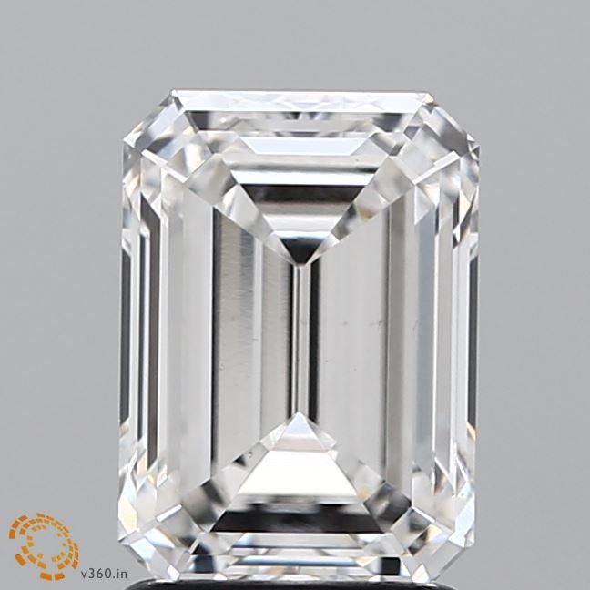 2.09 ct. emerald Lab Grown Diamond front image