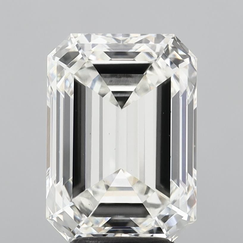 5.04 ct. emerald Lab Grown Diamond front image