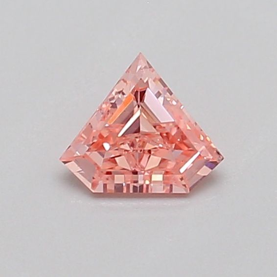 0.31 CT Fancy Vivid Pink PENTAGONAL