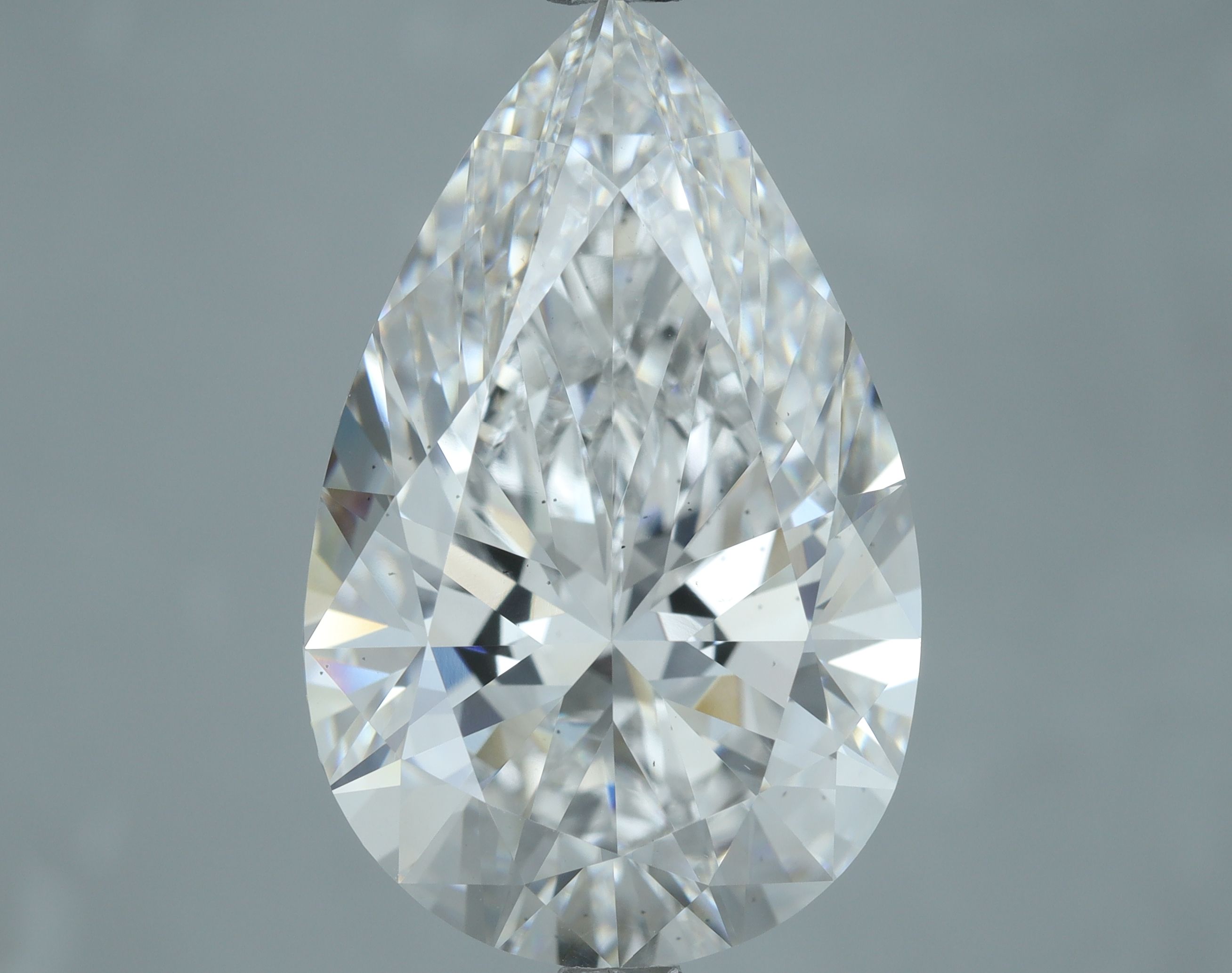 7.01 ct. pear Lab Grown Diamond front image