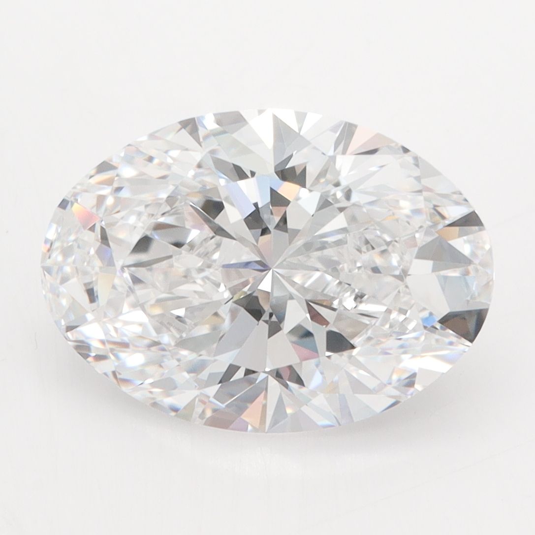 4.09 ct. oval Lab Grown Diamond front image