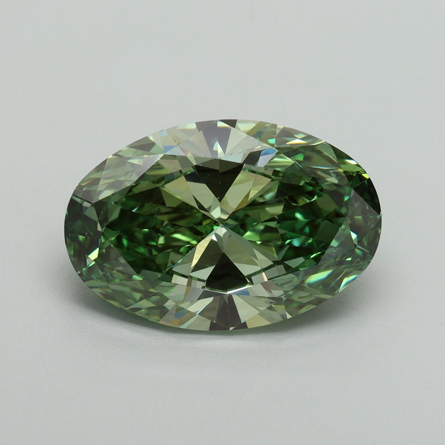 5.06 ct. oval Lab Grown Diamond front image