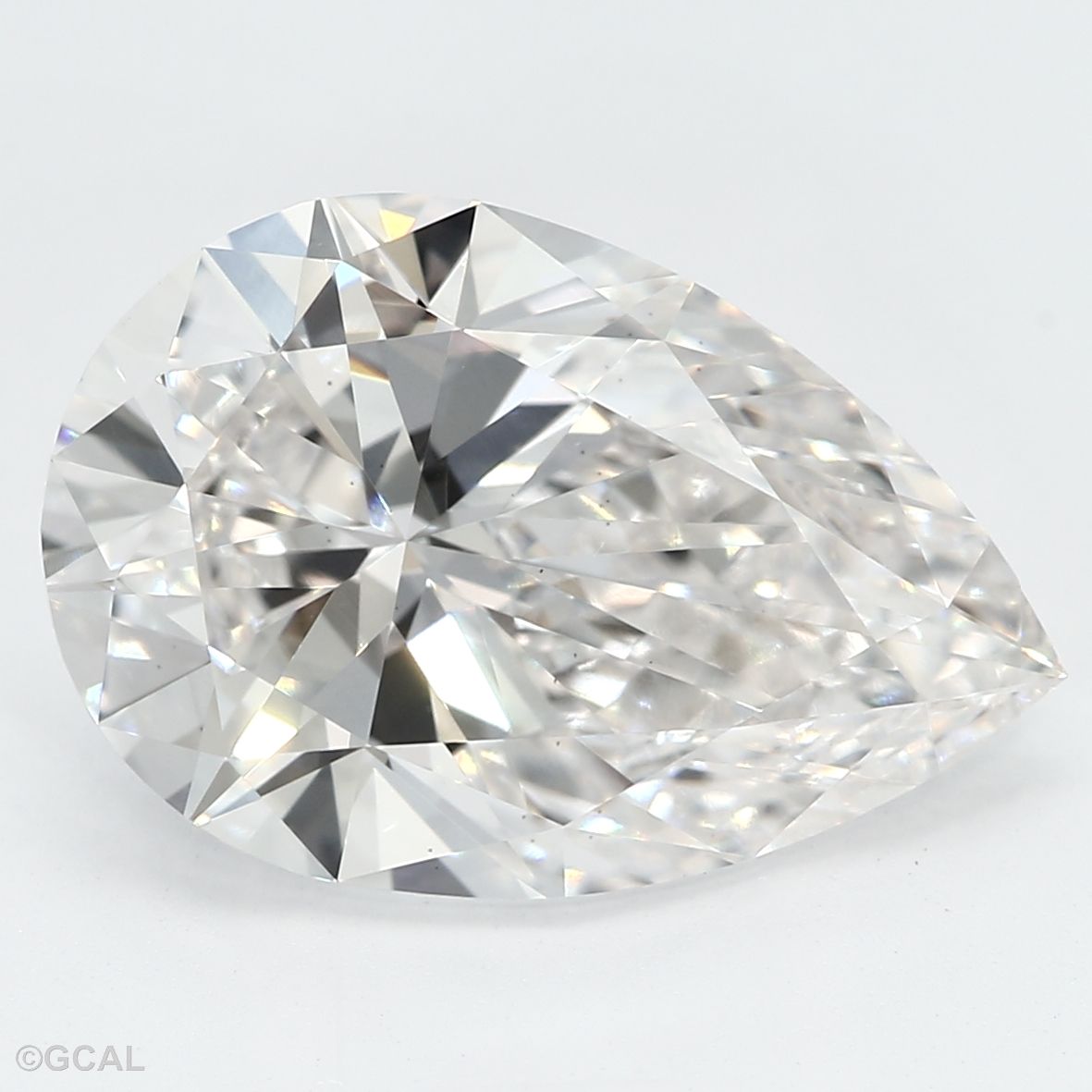 3.02 ct. pear Lab Grown Diamond front image