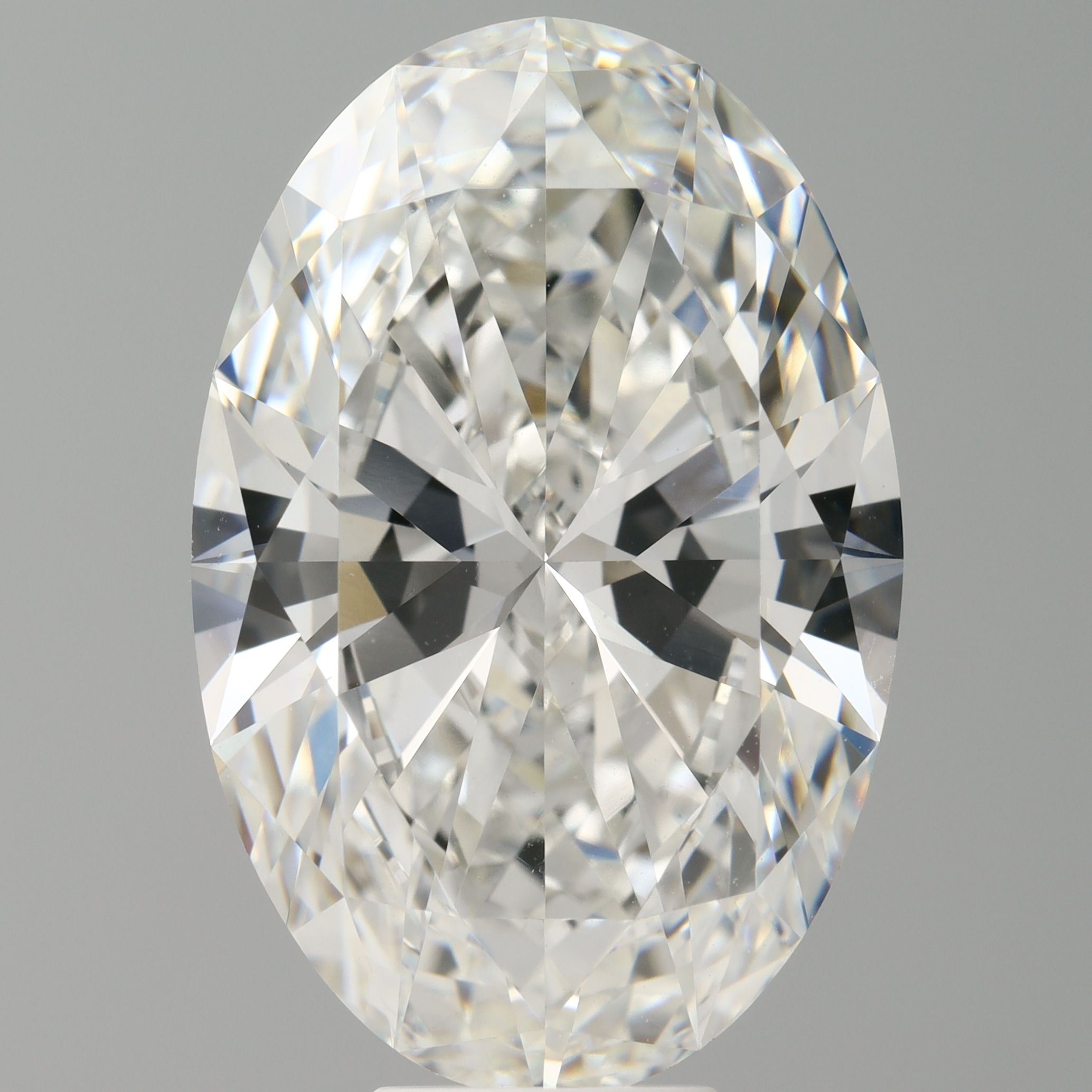 9.59 ct. oval Lab Grown Diamond front image