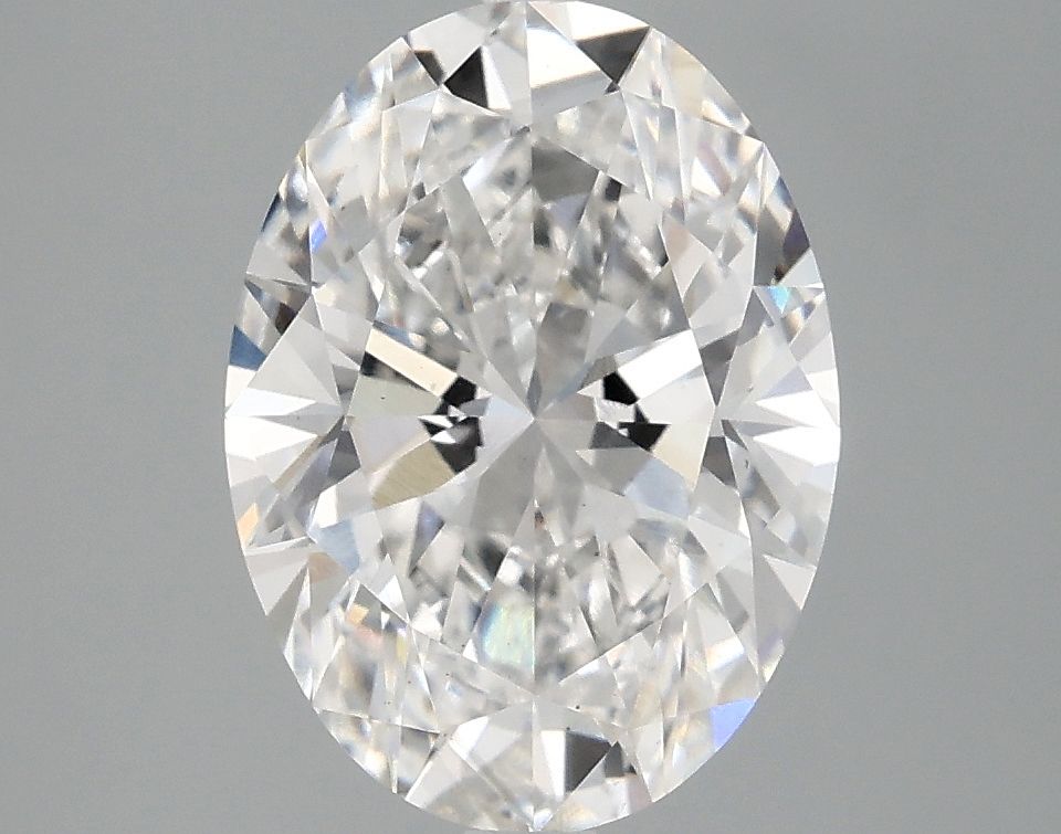 3.05 ct. oval Lab Grown Diamond front image