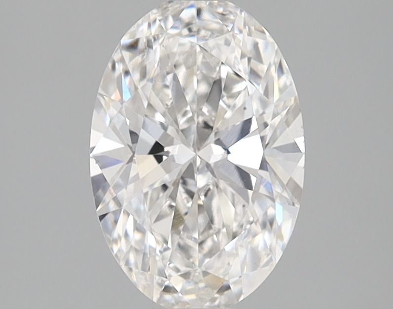 1.24 ct. oval Lab Grown Diamond front image