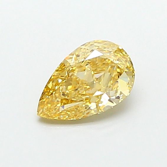 1.02 CT Fancy Yellow PEAR