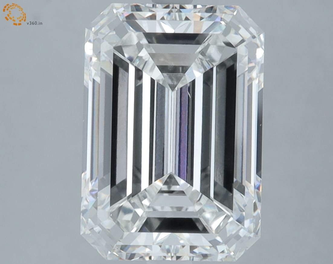 5.01 ct. emerald Lab Grown Diamond front image