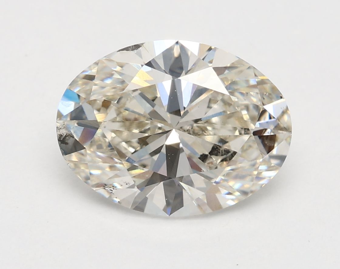 2.06 ct. oval Lab Grown Diamond front image