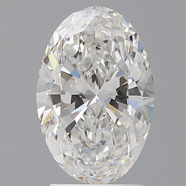 2.10 ct. oval Lab Grown Diamond front image