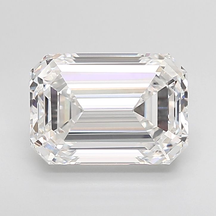 6.02 ct. emerald Lab Grown Diamond front image