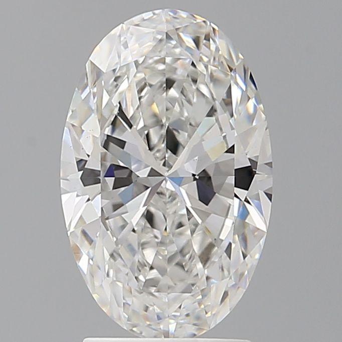 2.56 ct. oval Lab Grown Diamond front image