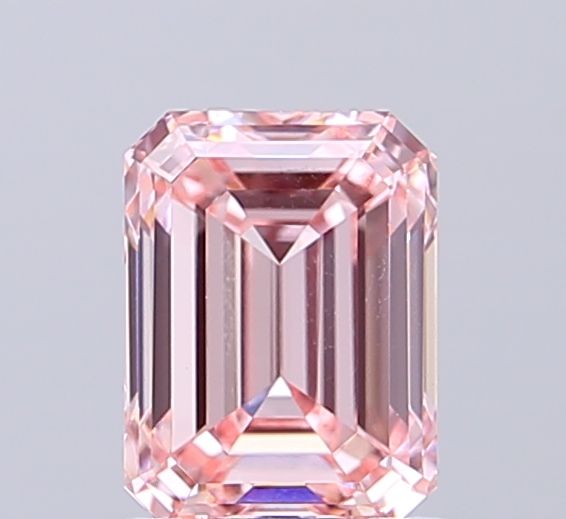 1.46 CT Fancy Intense Pink EMERALD
