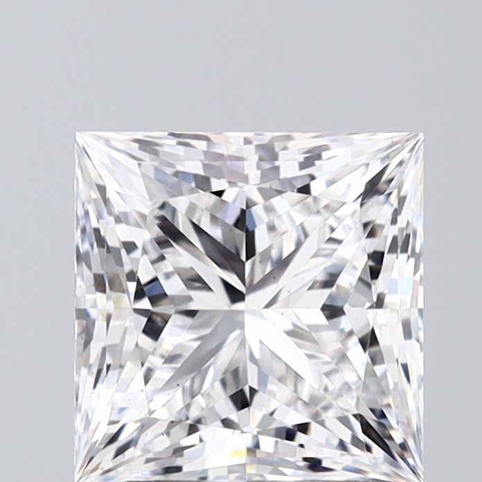 2.57 ct. princess Lab Grown Diamond front image