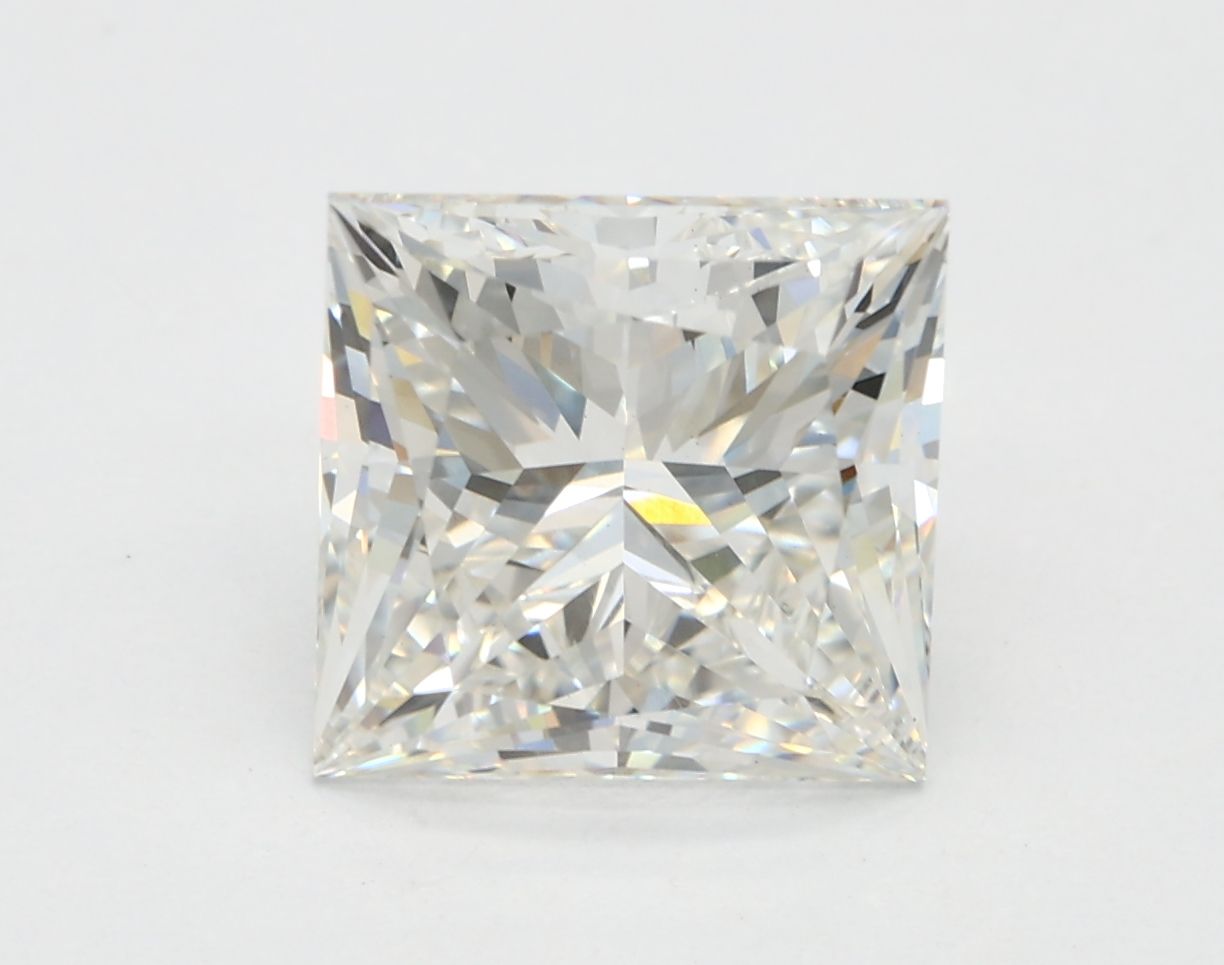 3.13 ct. princess Lab Grown Diamond front image