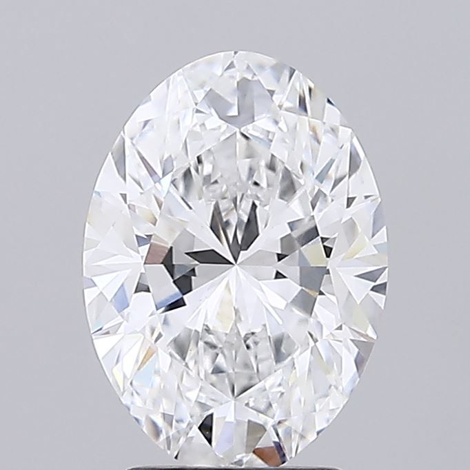 2.82 ct. oval Lab Grown Diamond front image
