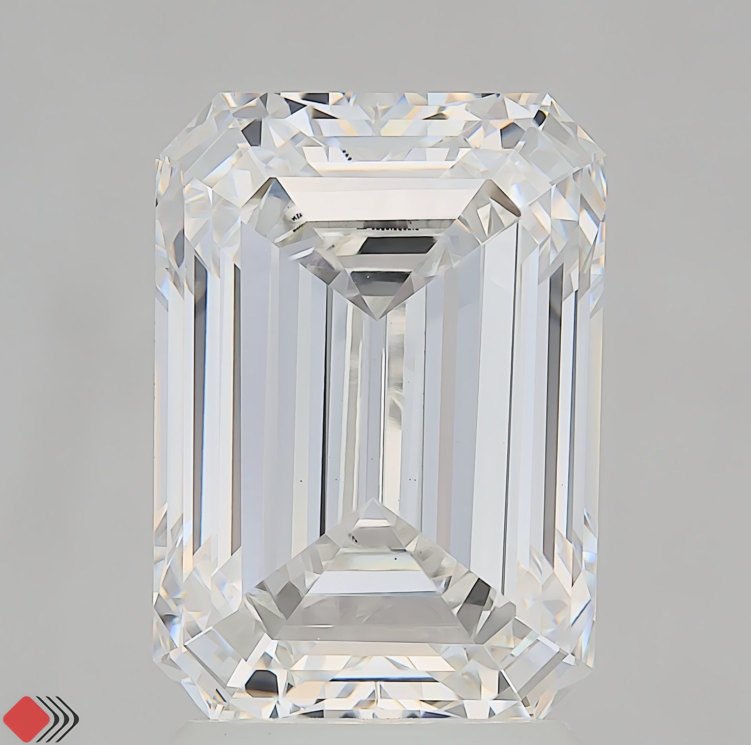 3.06 ct. emerald Lab Grown Diamond front image