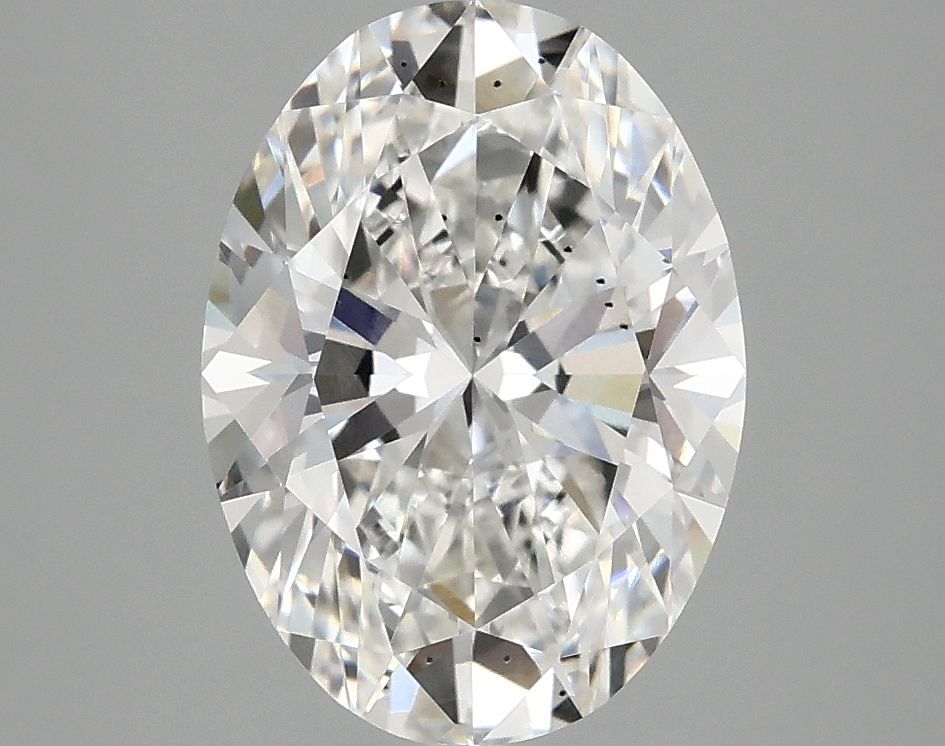 3.02 ct. oval Lab Grown Diamond front image