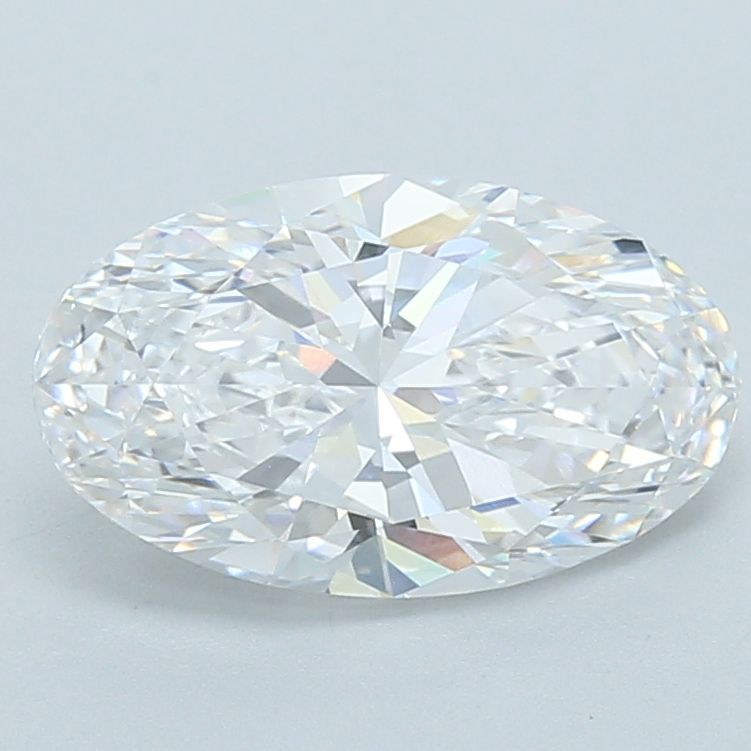 3.55 ct. oval Lab Grown Diamond front image