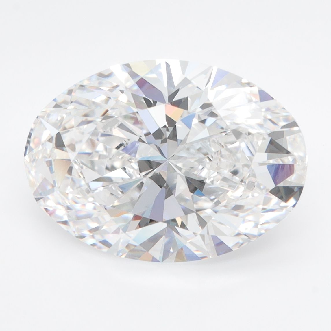 5.02 ct. oval Lab Grown Diamond front image