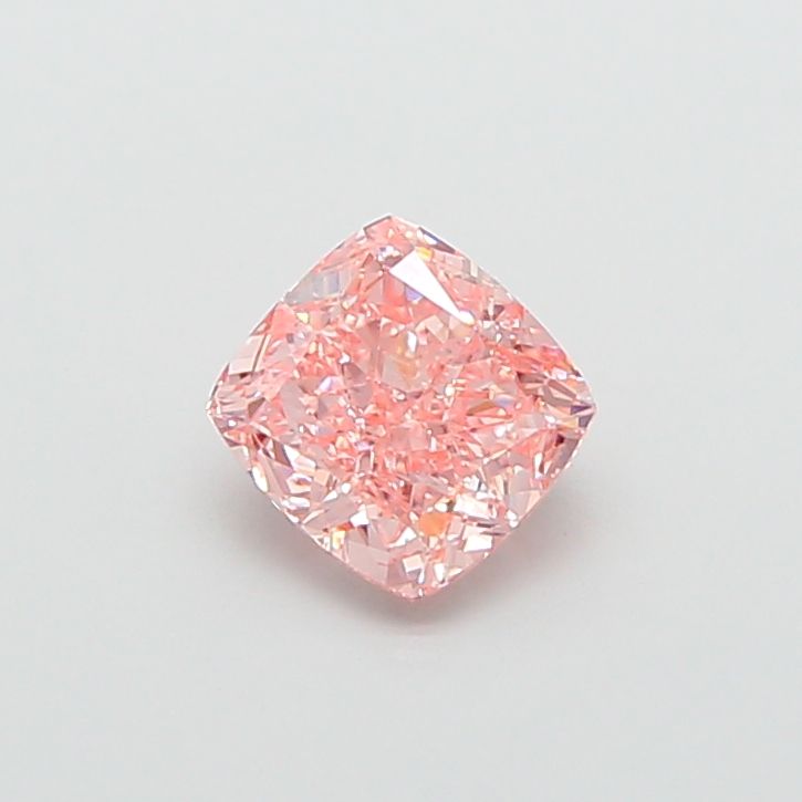 1.53 CT Fancy Vivid Pink CUSHION MODIFIED