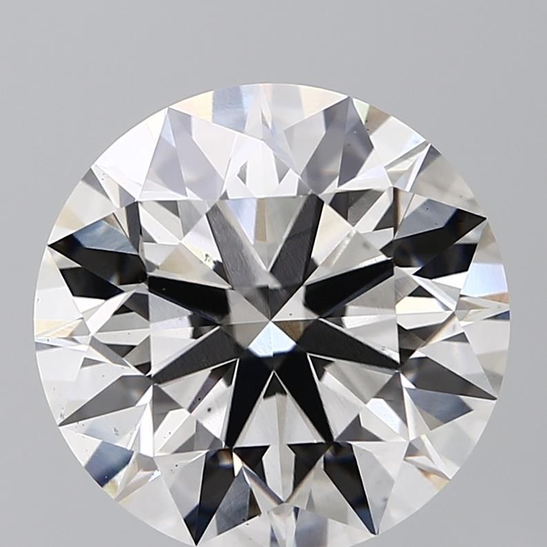 7.04 ct. round Lab Grown Diamond front image