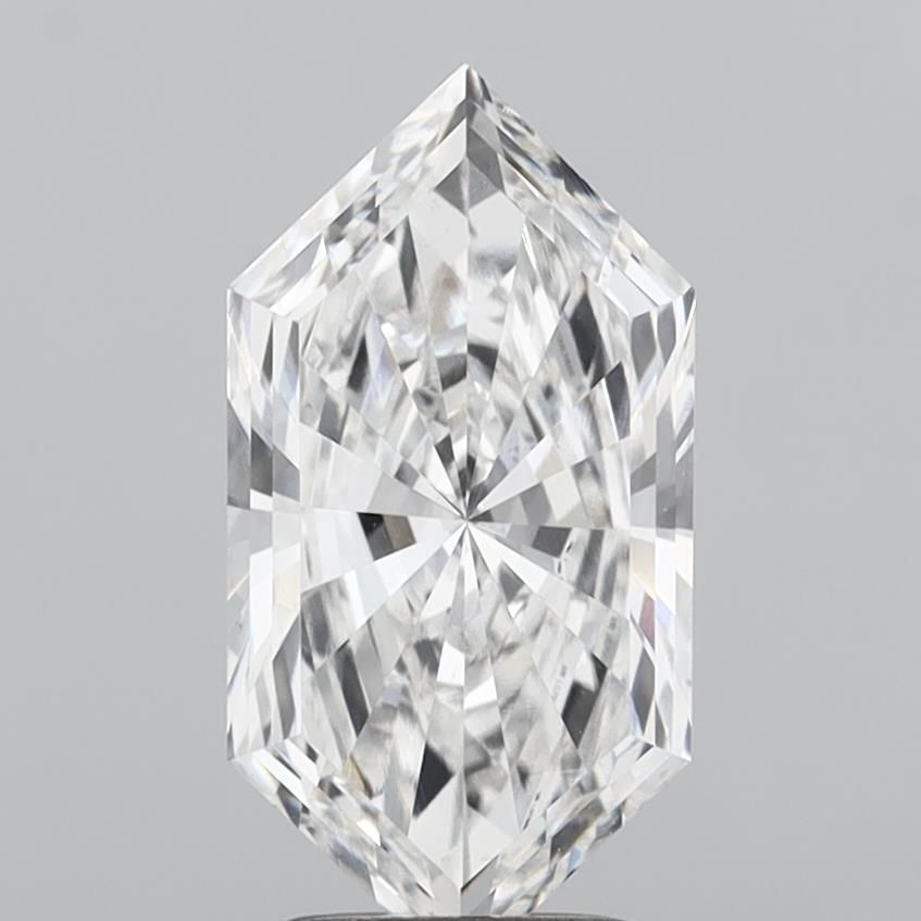 2.57 ct lab-grown Hexagonal Diamond
