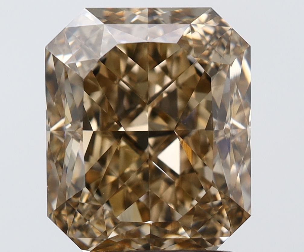 Diament 3.01 ct Yellow Brown/VS1