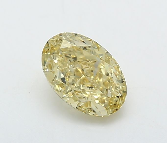 1.04 CT Fancy Intense Yellow OVAL