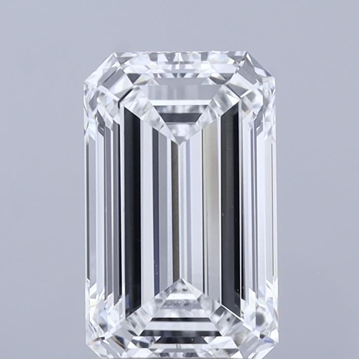 1.85 ct. emerald Lab Grown Diamond front image