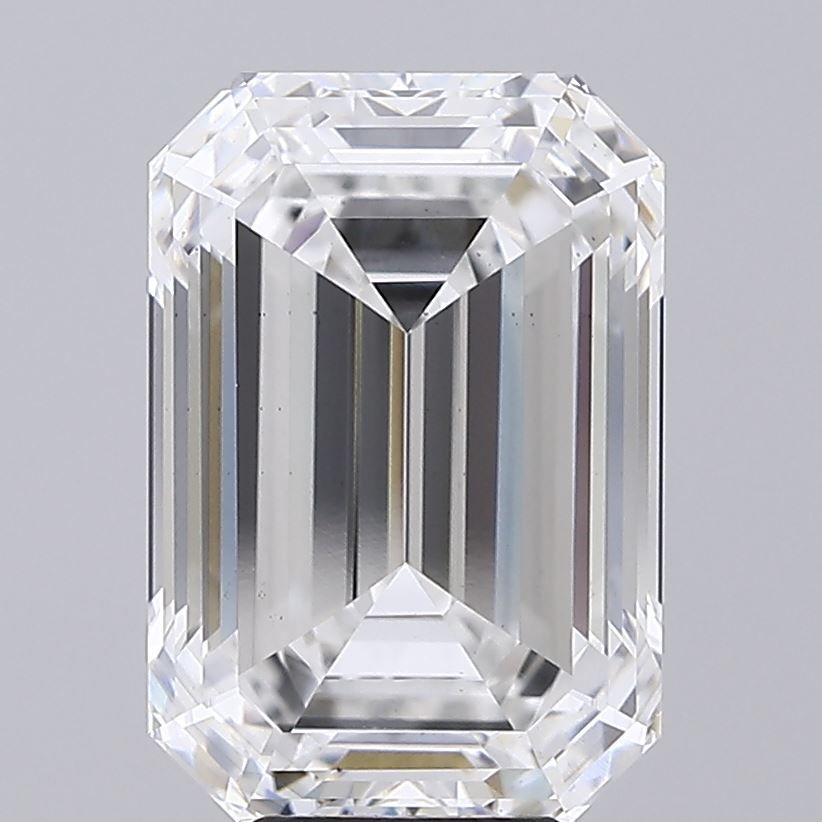 7.08 ct. emerald Lab Grown Diamond front image