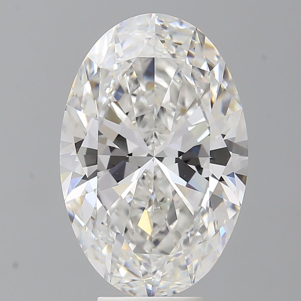 7.04 ct. oval Lab Grown Diamond front image