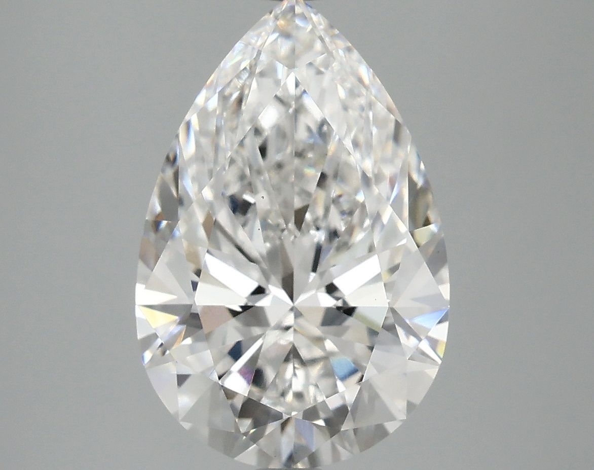 4.10 ct. pear Lab Grown Diamond front image