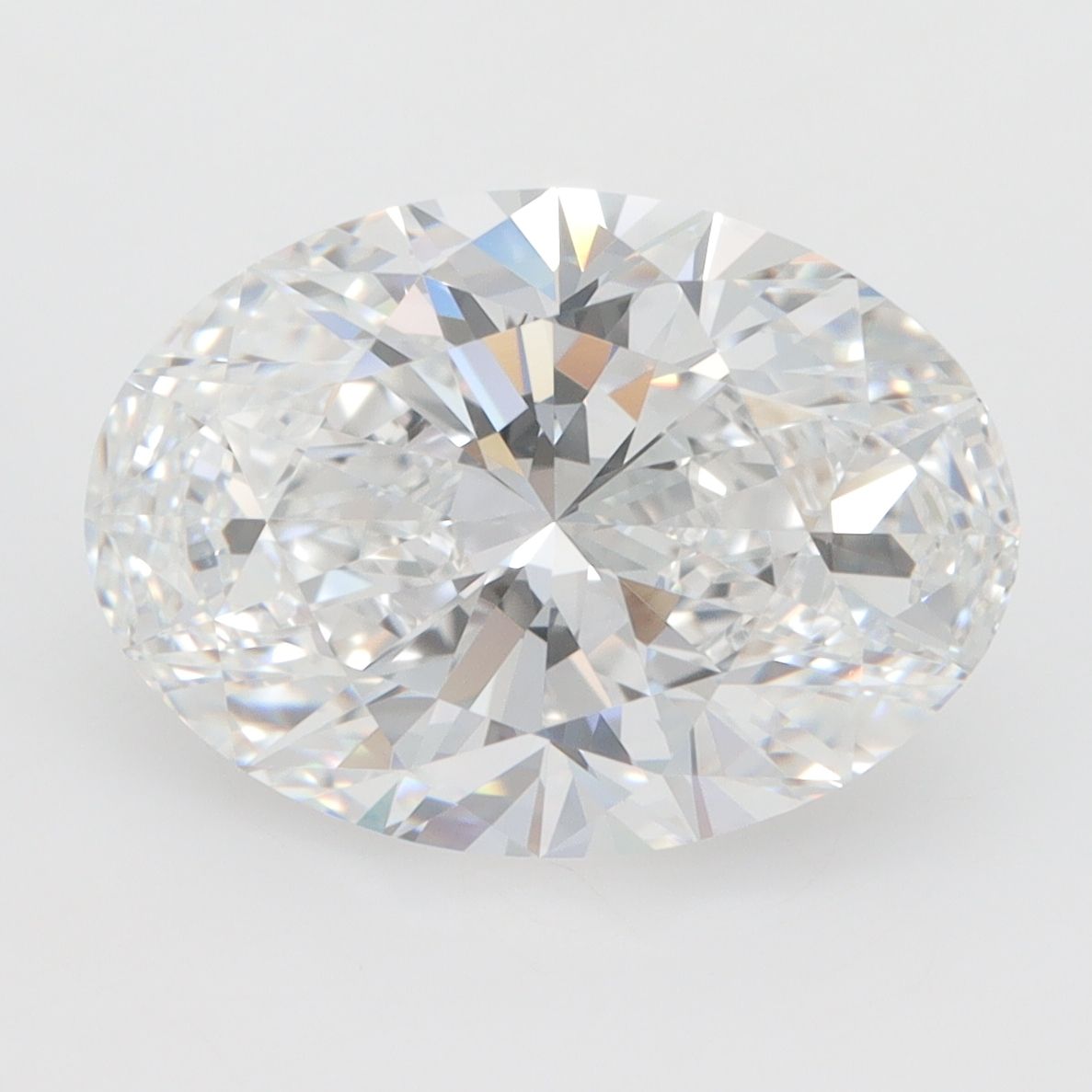 3.40 ct. oval Lab Grown Diamond front image