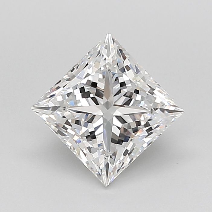 2.66 ct. princess Lab Grown Diamond front image