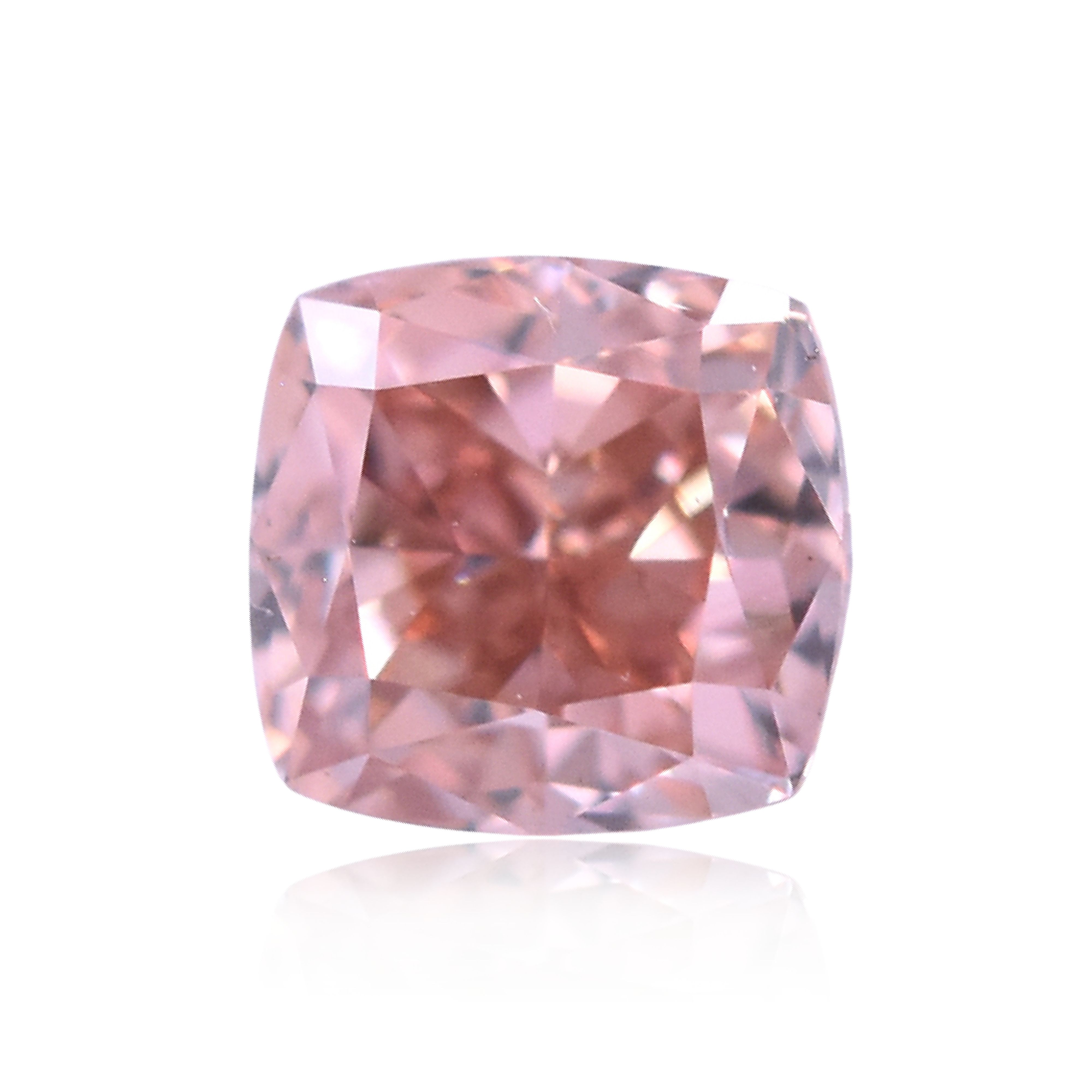 Diament 0.4 ct Fancy Orangey Pink/SI1