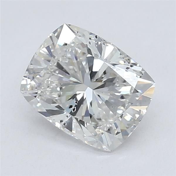 2 ct lab-grown Cushion brilliant Diamond