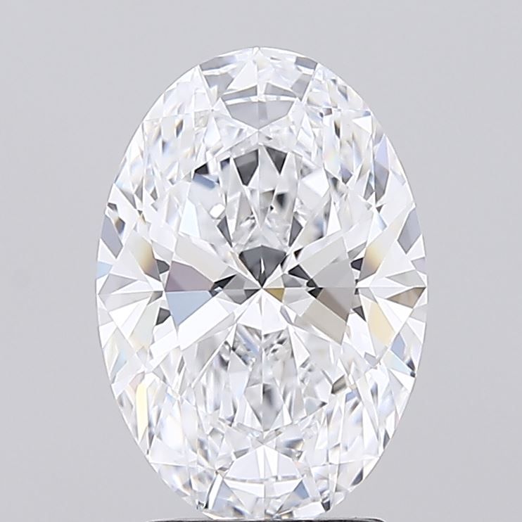 2.54 ct. oval Lab Grown Diamond front image