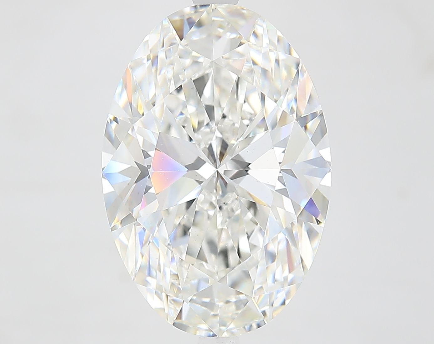 7.55 ct. oval Lab Grown Diamond front image