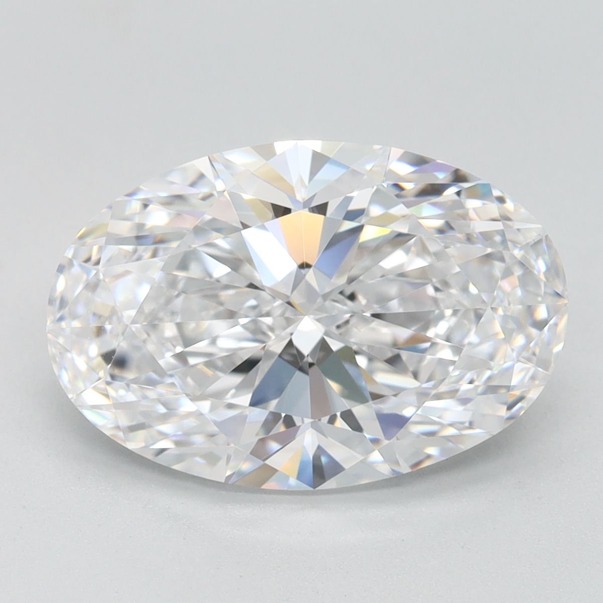 3.38 ct. oval Lab Grown Diamond front image