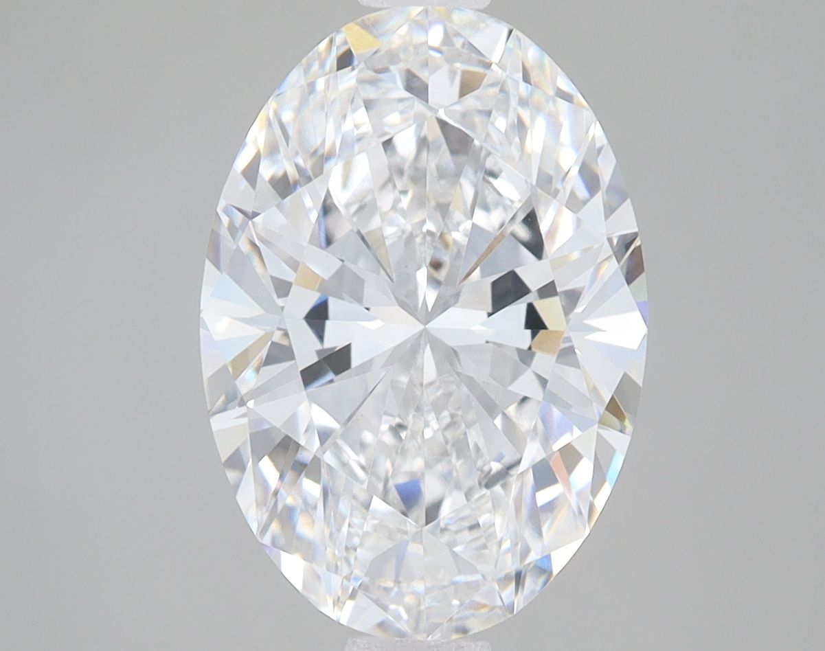 4.02 ct. oval Lab Grown Diamond front image
