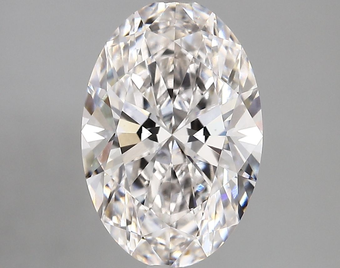 3.30 ct. oval Lab Grown Diamond front image