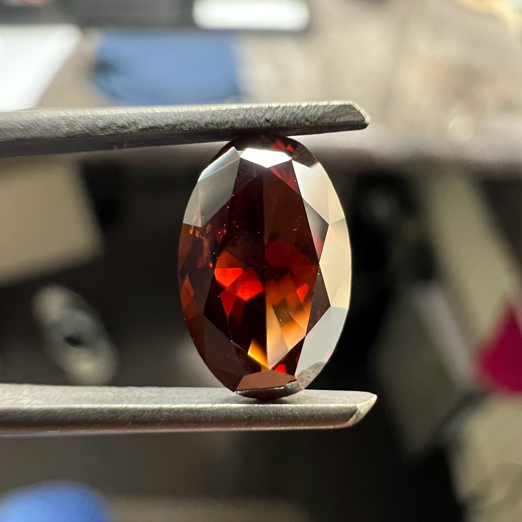 Diament 1.18 ct Fancy Dark Orangey Brown/SI2