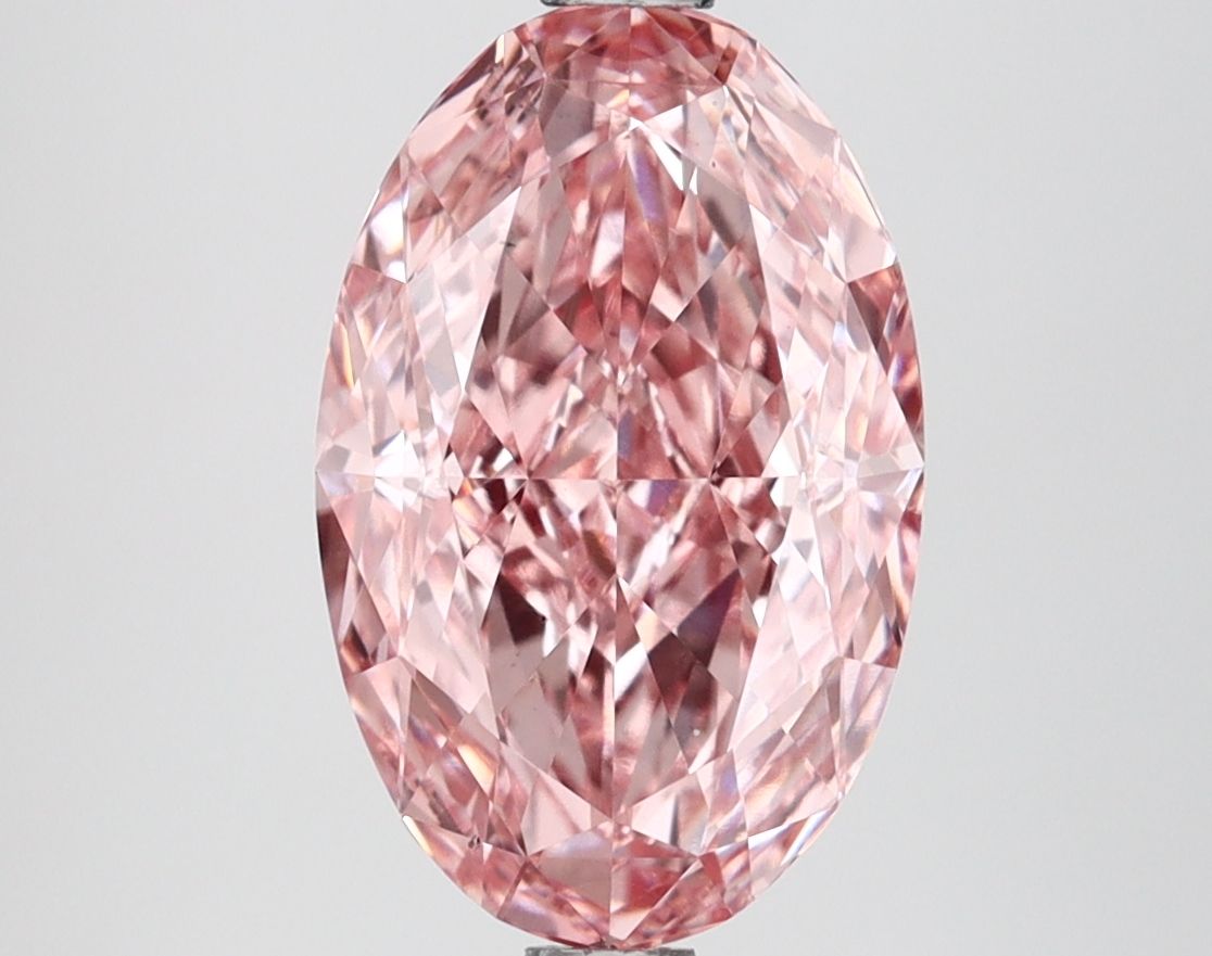 2.81 ct. oval Lab Grown Diamond front image