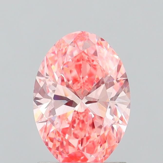 1.47 CT Fancy Vivid Pink OVAL