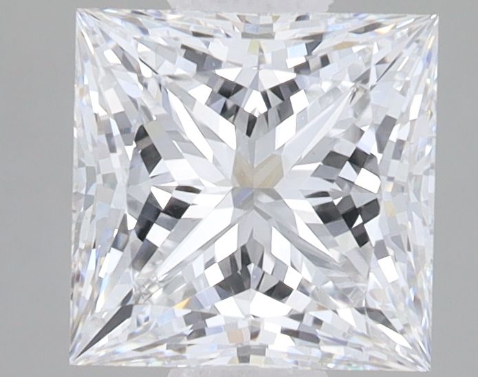 2.09 ct. princess Lab Grown Diamond front image