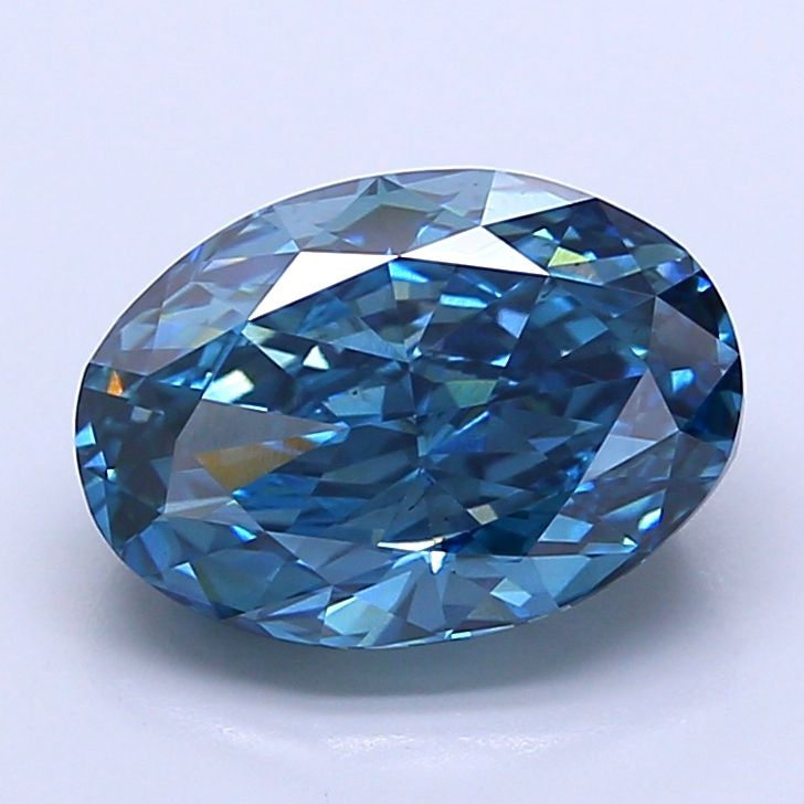 4.10 ct. oval Lab Grown Diamond front image