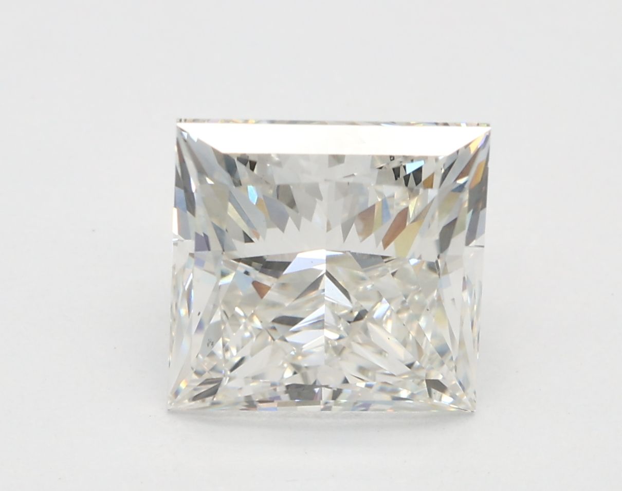 3.08 ct. princess Lab Grown Diamond front image